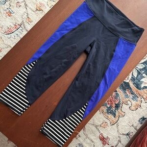 Athleta Leggings in Navy and Royal Blue, S